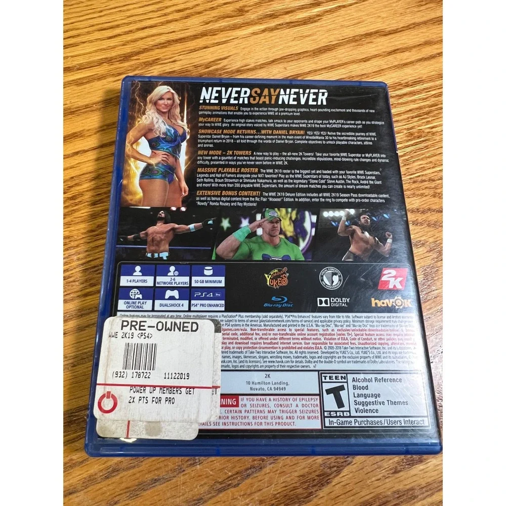 2K Sports wwe 2k19
